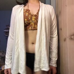 white cover up top